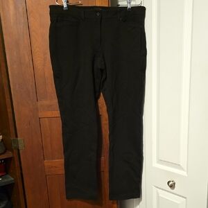 Women's Size 14 White House Black Market Elegant Black Pants